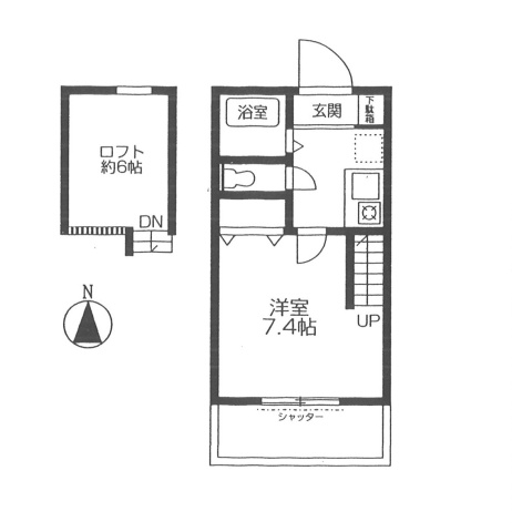 メゾンエスポワールの間取り