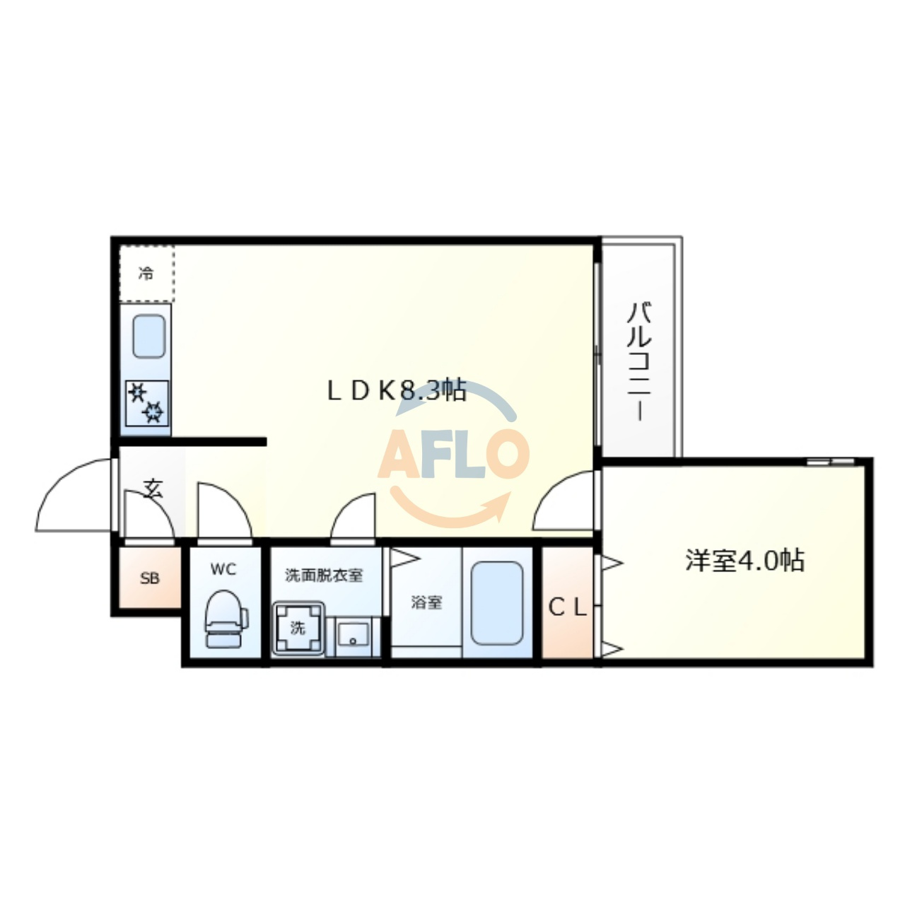 H-maison東住吉Ⅱの間取り|H-maison東住吉Ⅱ　間取り