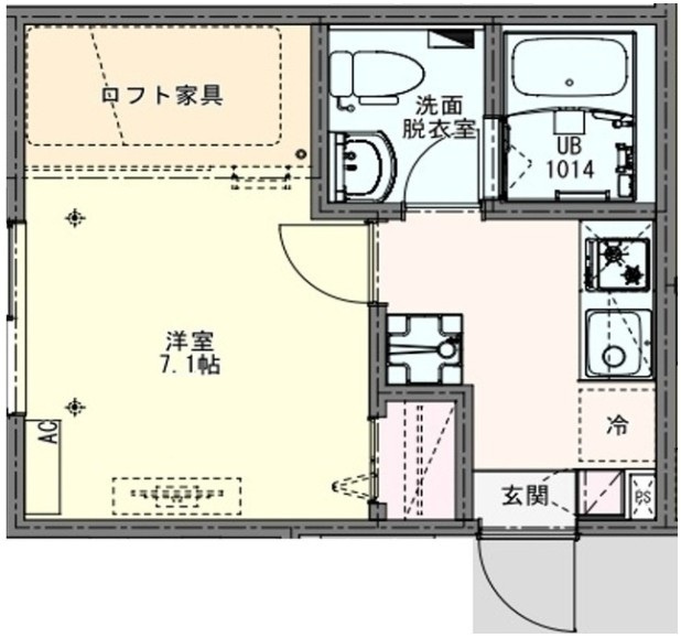 ケイアイレジデンスひばりヶ丘の間取り