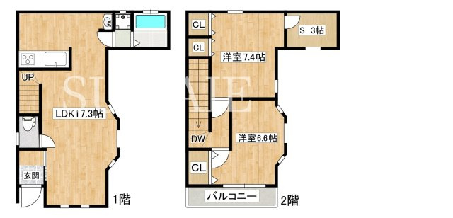 ベルビューamanumaの間取り|間取りです☆ミ