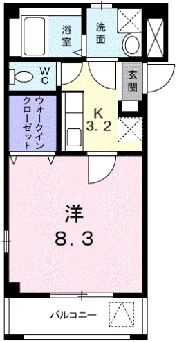 メゾンブリーズの間取り