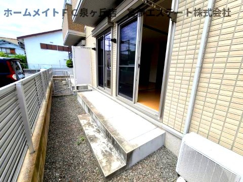 リブレA棟の庭|※イメージ　反転タイプのお部屋