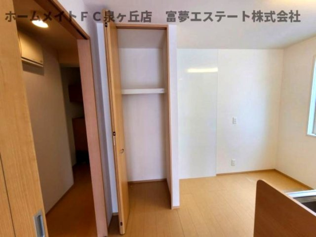 リブレA棟の収納|※イメージ　反転タイプのお部屋
