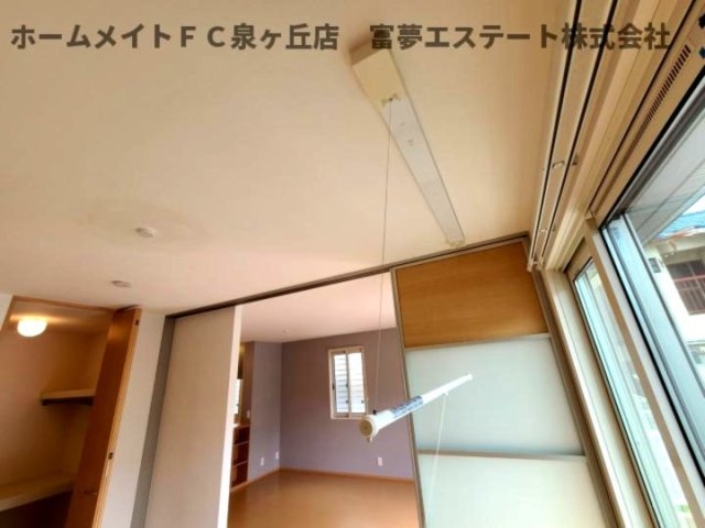 リブレA棟のその他|室内物干し
※イメージ　反転タイプのお部屋