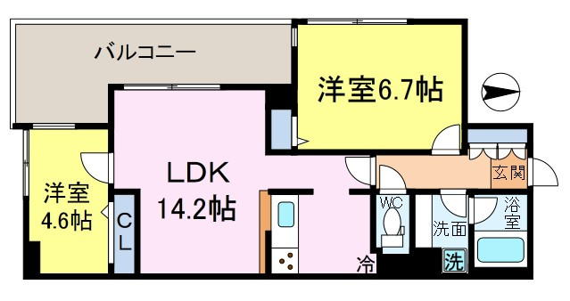 LANAI T GADENの間取り