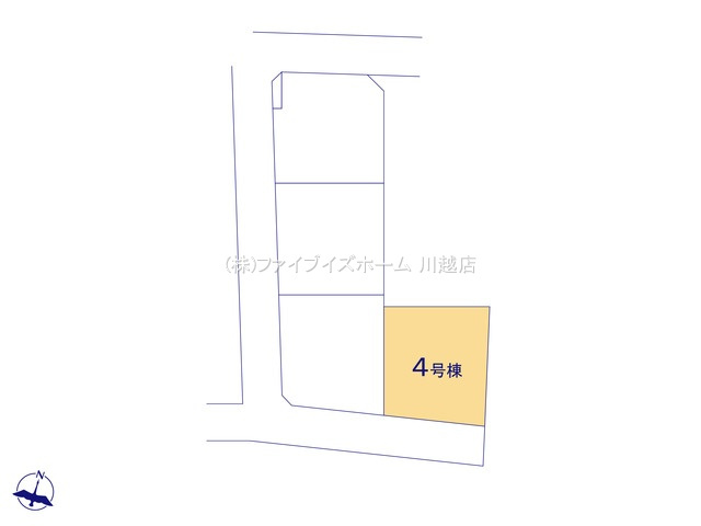 【4号棟　区画図】