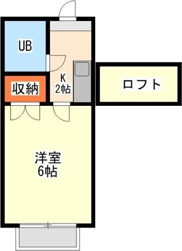 プチパレス東洋の間取り