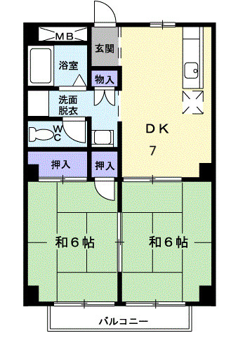 【間取り】 | セゾンハイツ