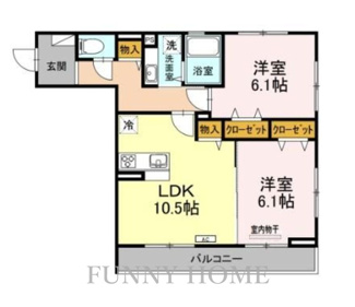 【間取り】 | ルーエ玉川台