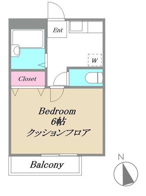 サンセイハイツの間取り