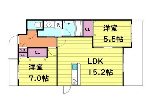 クレシア布施の間取り|クレシア布施　間取り