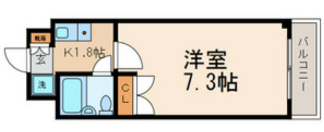 【間取り】 | Fiore西尾久Ⅱ