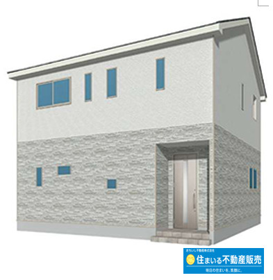 宇美町平和第５　２号棟の外観パース