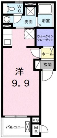 エスポワール小手指の間取り