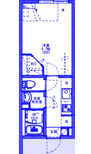 KLEIS東大宮の間取り