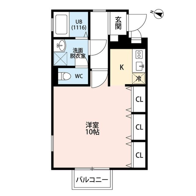 アムール宮原の間取り