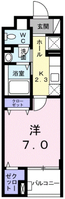 ジュピタームサシノの間取り