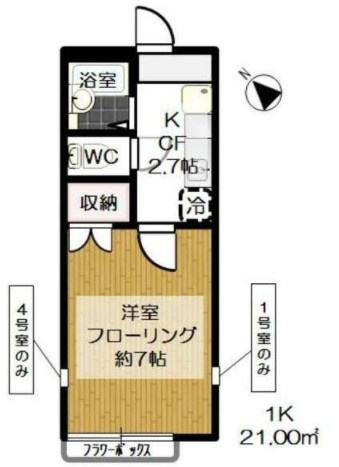 ドルチェの間取り