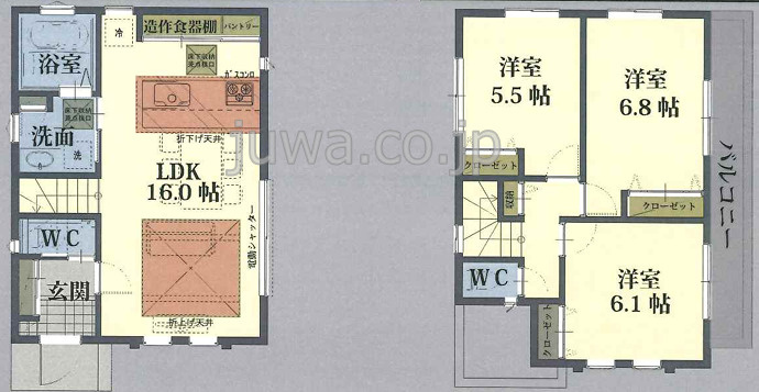 【新築分譲住宅】新座市野火止6期