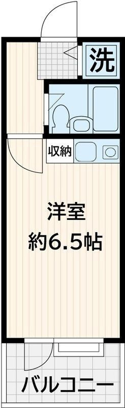 アルファ松原の間取り
