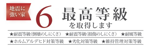 【区画図】 | 【新築分譲住宅～GRAFARE～】山形市鈴川町　2期　全３棟 | 住宅性能表示制度において、６項目で最高等級です♪