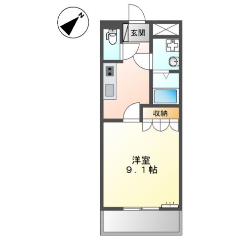 コンフォールの間取り