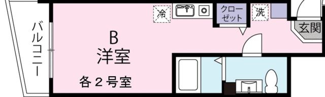 リタ十条の間取り