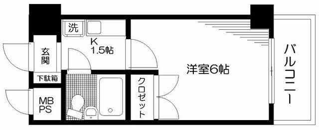 日神パレステージ新宿御苑の間取り