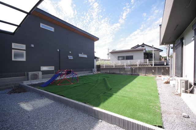 宇都宮市野沢町　戸建の庭|南側庭