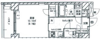 プルミエール川越EASTの間取り