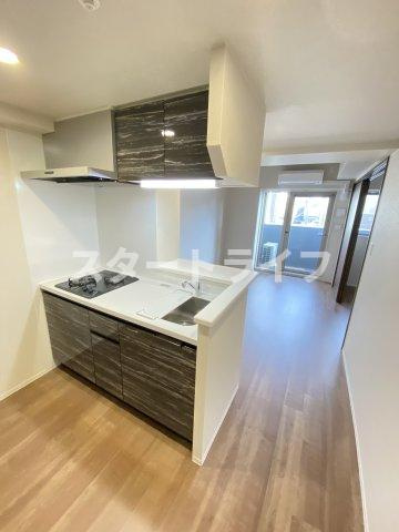 大阪市淀川区西三国２丁目の賃貸マンションのキッチン