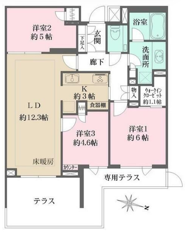 【間取り】