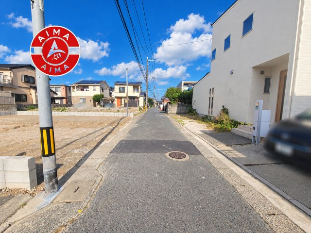 福岡市南区三宅2丁目第3-1棟（1号棟）の外観|前面道路含む現地の写真です。