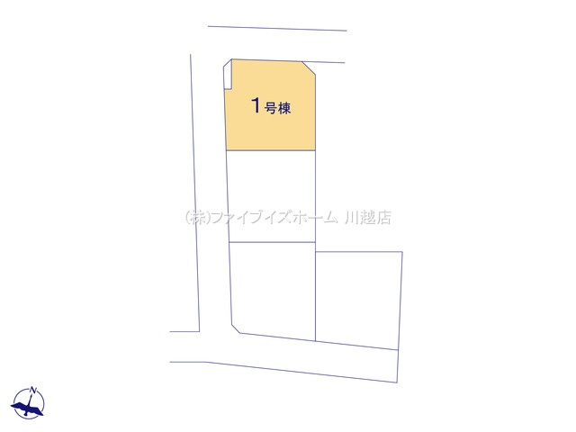 【1号棟　区画図】