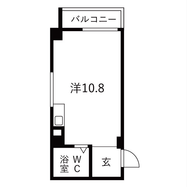 フォークビルアンドウの間取り
