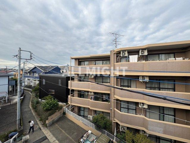 川崎市多摩区長尾５丁目のアパートの展望