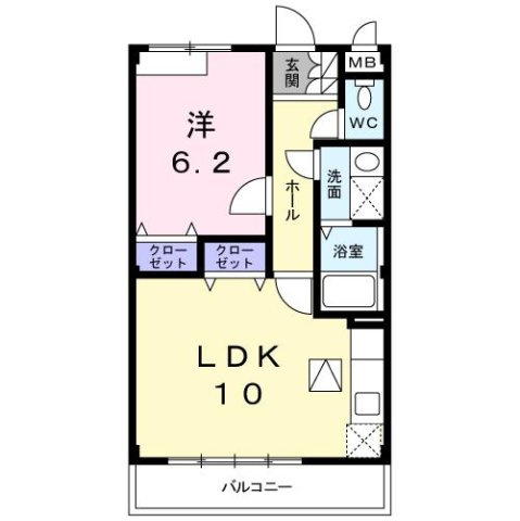 アンシャンテの間取り