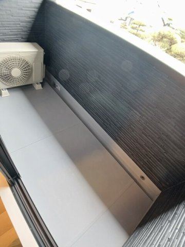 ファミールケイ　Ａのバルコニー|陽当たり良好なバルコニーです