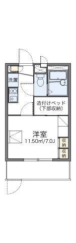 レオパレスＷＩＮの間取り