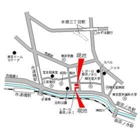 レガーロ御茶ノ水Ⅱの地図