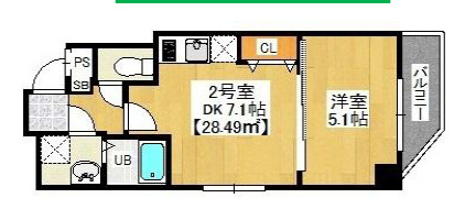 ガーデンコート稲毛の間取り