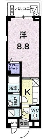 ハーモニー・コートの間取り