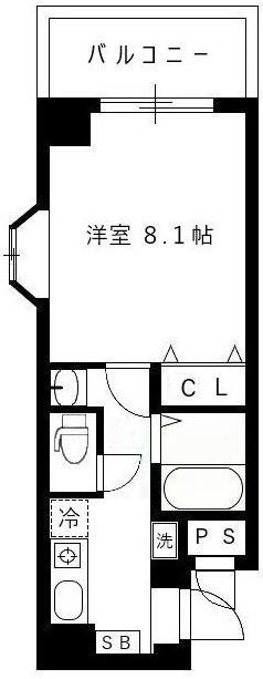 コスモリード錦糸町レジデンスの間取り