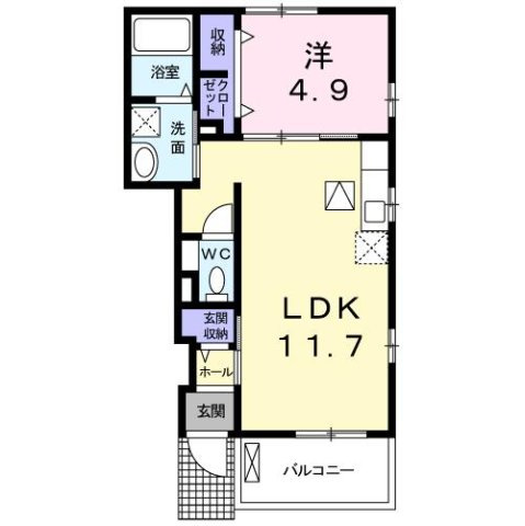 サンフラワーの間取り