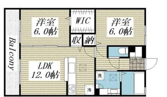 【間取り】 | ＦｅＬｉｃｉａＣｏｕｒｔＷＥＳＴ | 間取りです。