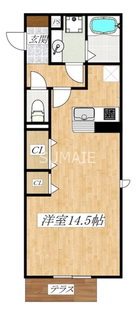 Arpageの間取り|間取図です！