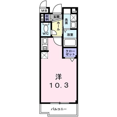 カルムアビタシオン大将軍の間取り