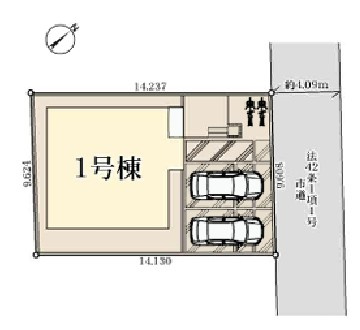 【区画図】 | Livele Garden.S北本市中丸　新築住宅