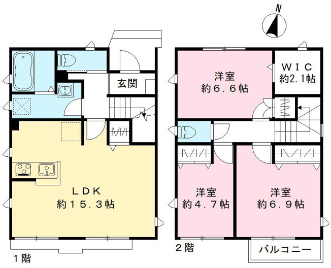 【間取り】 | 白岡戸建ABCD