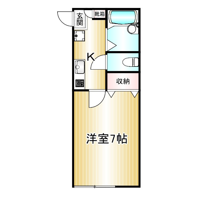 フォルトゥーナの間取り|間取りです。
